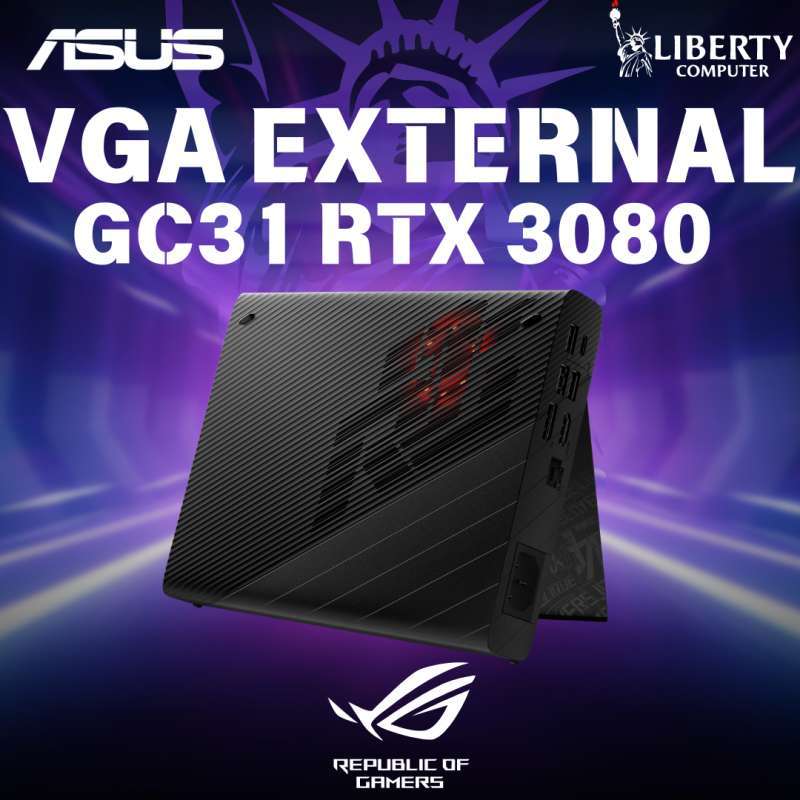 Jual Asus Rog Xg Mobile Gc31s-023 Rtx3080 16gb External Graphics