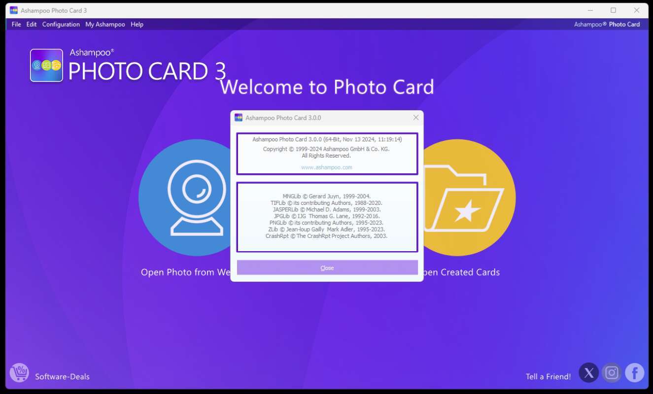 Promo License Ashampoo Photo Card 3 Full Version Lifetime Diskon 34% Di ...