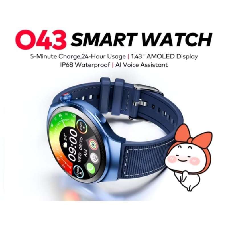Promo Itel Smart Watch Smartwatch 043 Isw-o43 Max Smart Watch