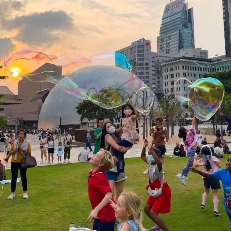 Promo Mini Party Bundle - Atomix Giant Bubble - Paket Gelembung Sabun ...