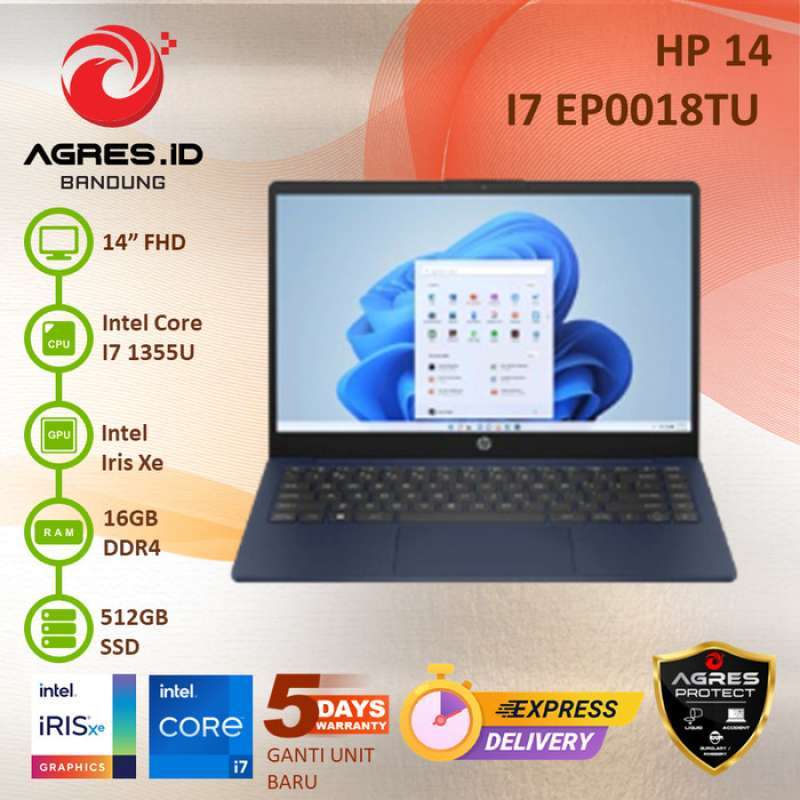 Jual Hp 14 Ep0019tu I7 1355u 16gb 512gb 14 Fhd Ips Fhd Ips Di