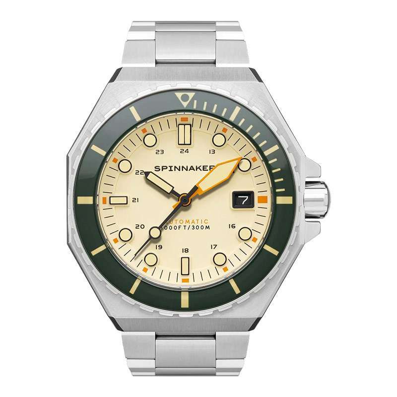 Promo Jam Tangan Pria Spinnaker Dumas Sp-5081-cc Sahara Beige Dial