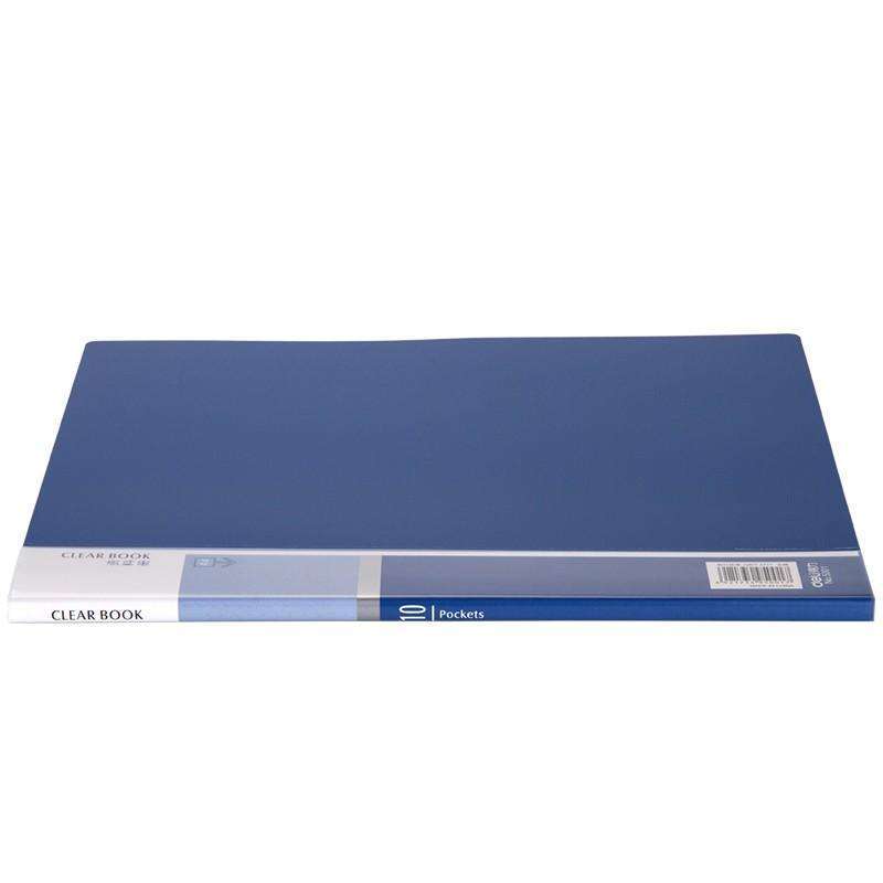 Clear Map Documents Jual Deli Display Book / Map Clear Holder Document Keeper A4 10 Pocket ...