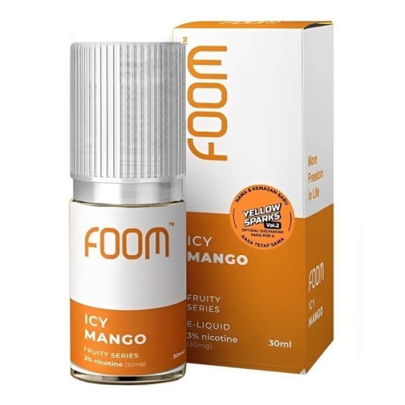 FOOM ICY MANGO 30ML BY FOOM - LIQUID SALT NIC 30MG