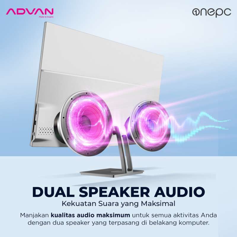Promo All-in One Advan Onepc Ryzen 5 3500u 8gb Ssd 512gb 24 Fhd W11 ...