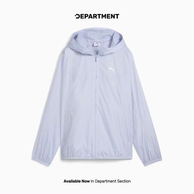 Jaket Lari Pria PUMA ESSENTIALS REGULAR WINDBREAKER 68513347 ORIGINAL