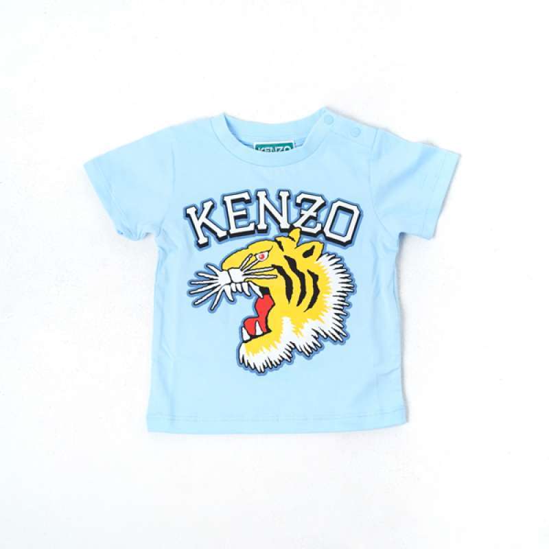 Kaos KENZO TIGER YELLOW BLUE KIDS 100% ORIGINAL