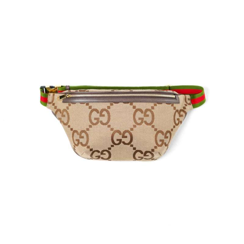 Tas Gucci Authentic Gucci Belt Bag Tas GUCCI GG JUMBO BROWN WAIST