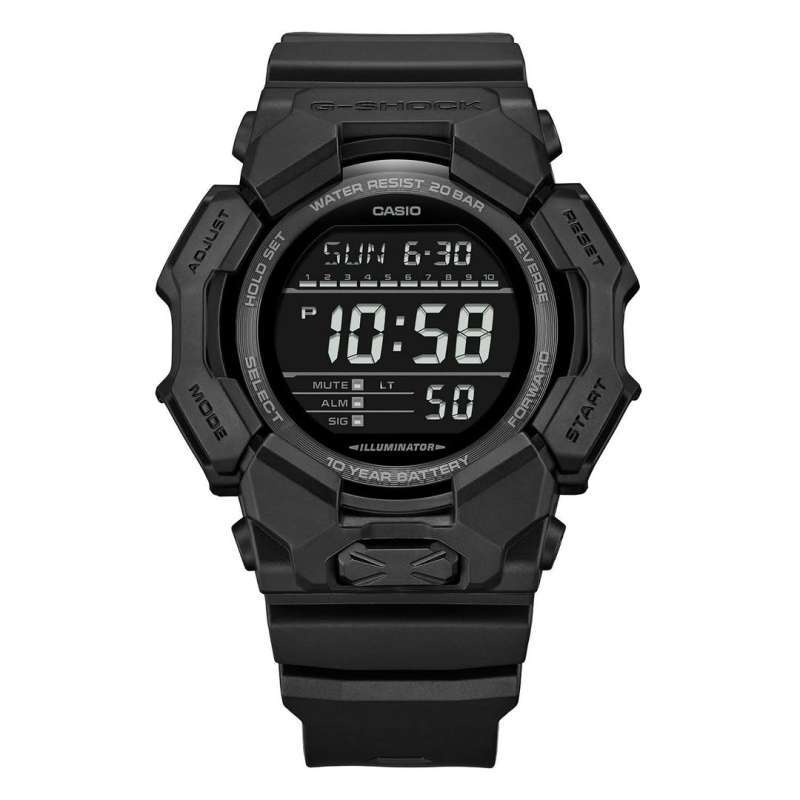 Casio G-SHOCK GD-010-1A1DR Jam Tangan Pria Digital GSHOCK GD-010-1A1 GD010  Original