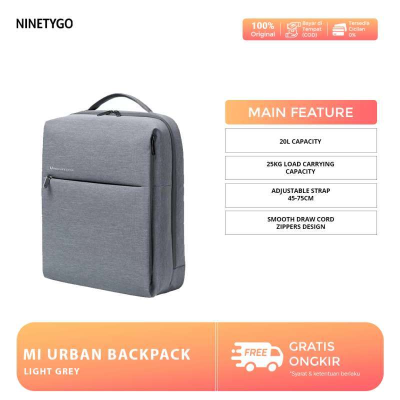 Tas Laptop Mochila Xiaomi Urban Life Style Mi 17l Xiaomi Bag