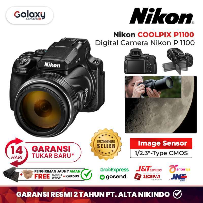 Nikon COOLPIX P1100 Digital Camera Nikon P 1100 Kamera Prosumer Garansi  Resmi