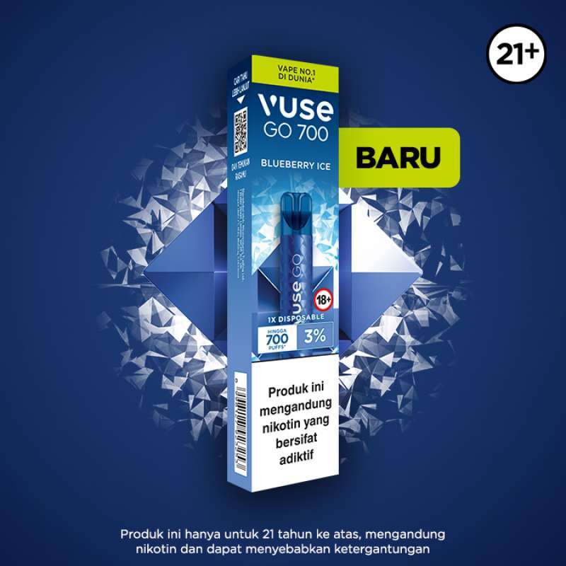 vuse go blueberry ice 700 VUSE GO 3000 Blueberry Ice main image 0