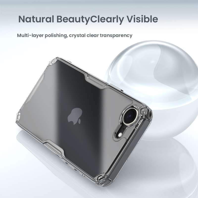 Promo Case iPhone 17e / 16e (6.1) Nillkin Nature Tpu Pro Hybrid Casing ...