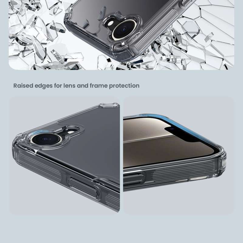 Promo Case iPhone 17e / 16e (6.1) Nillkin Nature Tpu Pro Hybrid Casing ...
