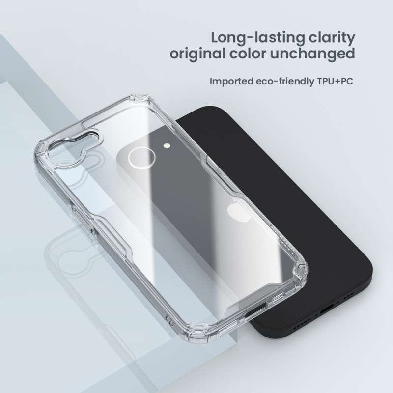 Promo Case iPhone 17e / 16e (6.1) Nillkin Nature Tpu Pro Hybrid Casing ...