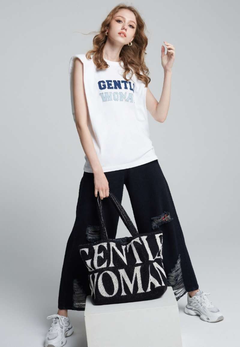 Promo Gentlewoman Gw Terry Tote Bag Black Diskon 42% Di