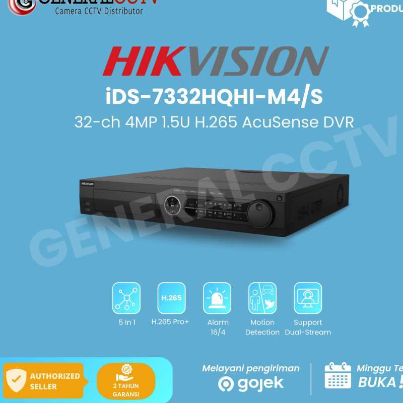 iDS-7332HQHI-M4/S HIKVISION DVR 32 CHANNEL AcuSense