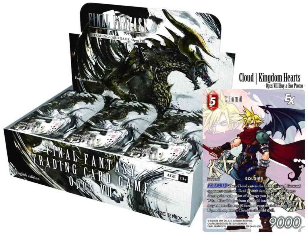 opus viii booster box Final Fantasy Pre-Release Kit and battle your rivals as you embark on a journey to claim the plane’s greatest fortune for yourself FINAL FANTASY OPUS VIII BOOSTER