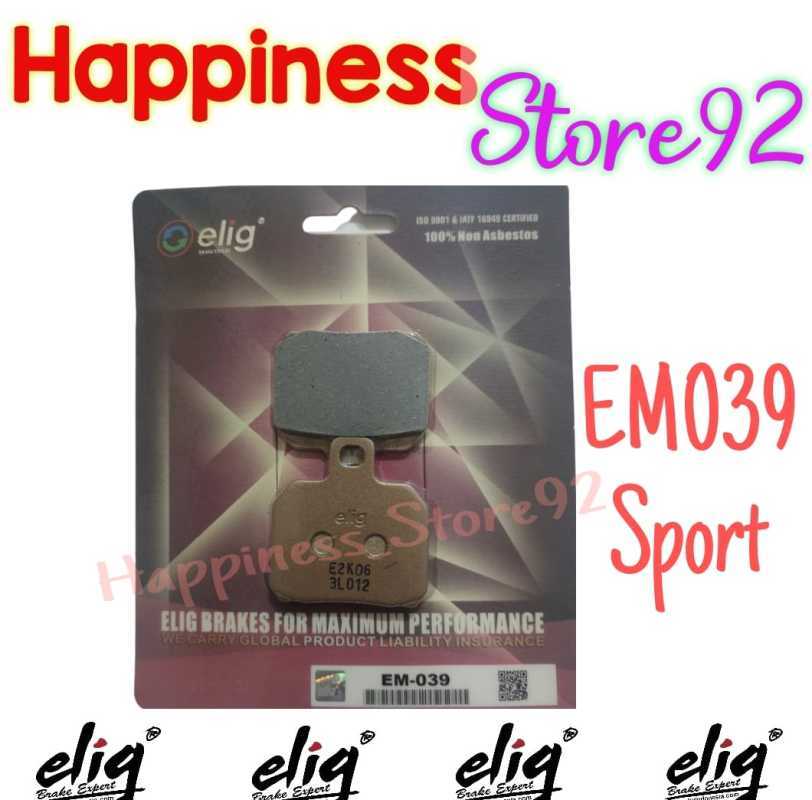 Jual Dispad Elig Kampas Rem Sport Em039 Brembo Caliper 2 Piston 1 Pin ...