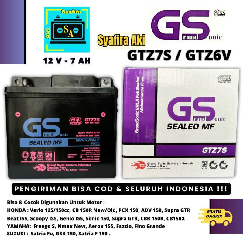 Jual Aki Motor Cb150r Old/new, Cb150x, Cbr 150, Gtr 150,klx, Sonic