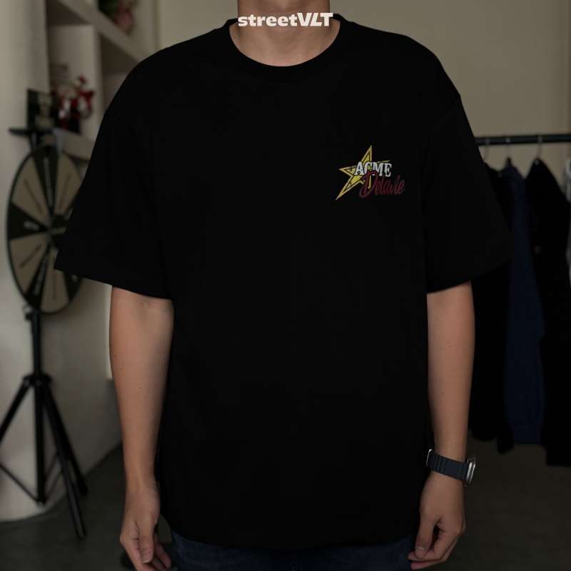 Jual Adlv Crack Star Logo Short Sleeve T-shirt Acme De La
