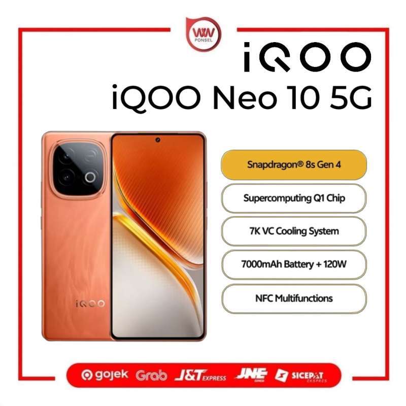 Jual Hp Iqoo Neo 10 5g RAM 16gb Internal 512gb Garansi Resmi Di 