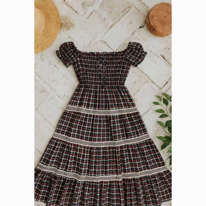 knee length dresses for ladies Solid & Striped The Sabrina Dress - Brule