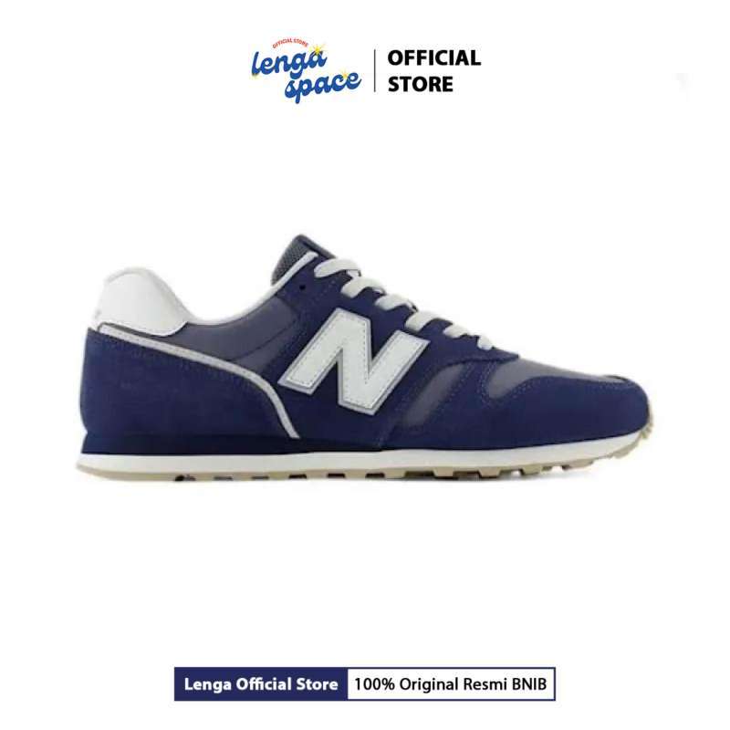 Sepatu Sneakers Pria New Balance 373 V2 Navy Men's (ML373NV2) ORIGINAL