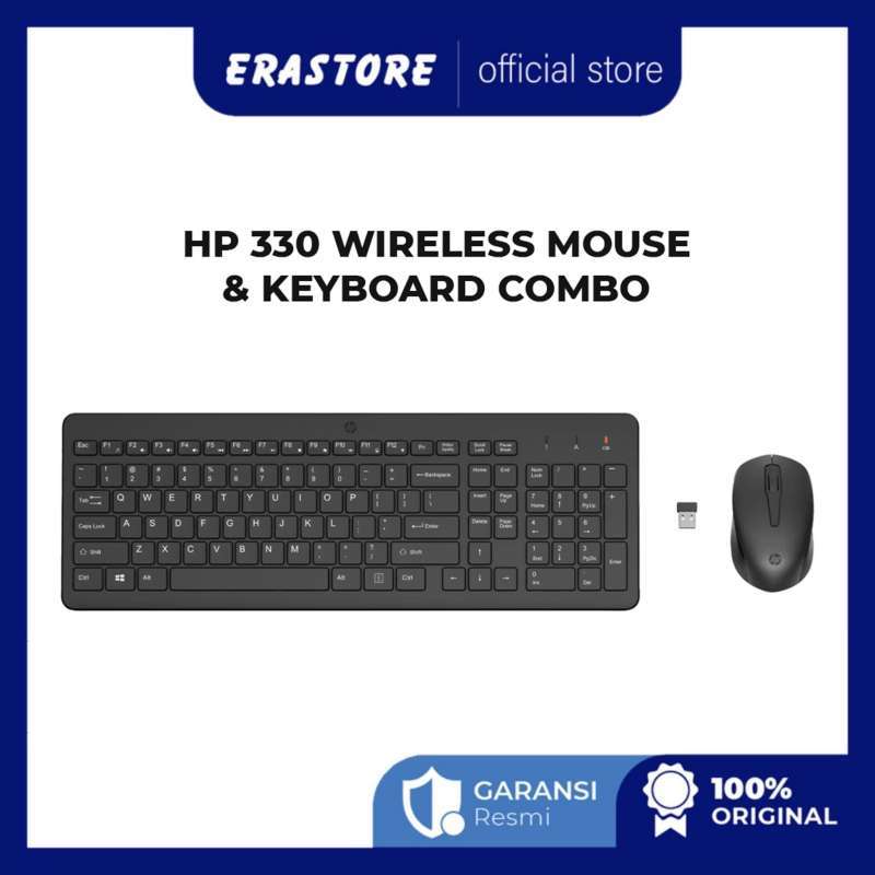 ERASTORE HP 330 Wireless Keyboard Mouse (Pre-Order) (2V9E6AA)