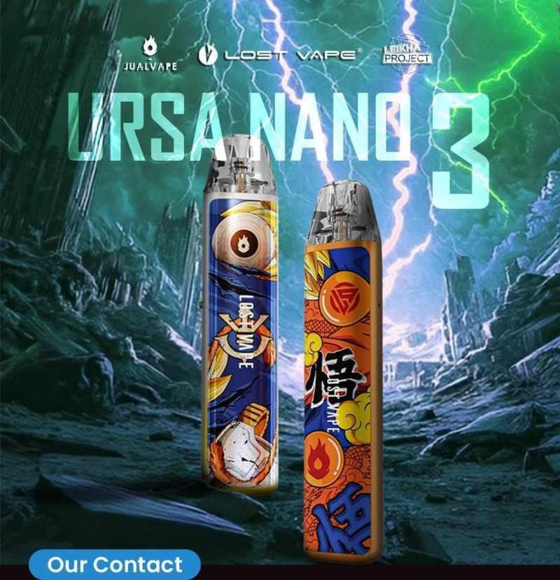 Promo Ursa Nano 3 Saga Series Pod Kit Lost Vape X Leikha Project X Jvp  Diskon 40% Di Seller Avape Store - Cengkareng Timur, Kota Jakarta Barat