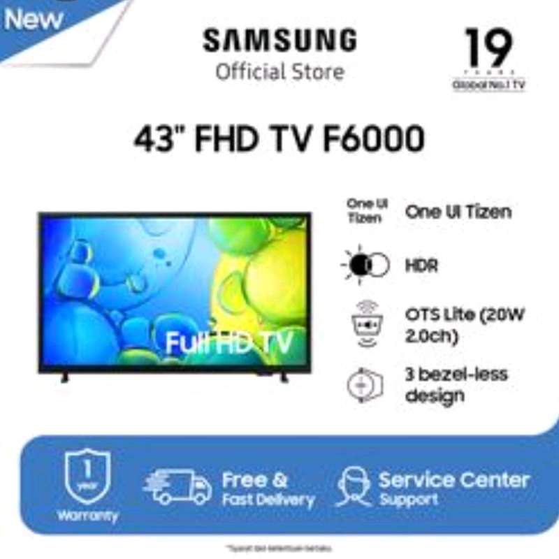 TV SAMSUNG SMART TV 43 INCH UA43F6000