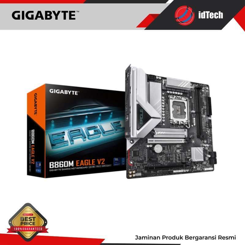Jual Gigabyte Motherboard Intel B860m Eagle V2 Socket Lga1851 X