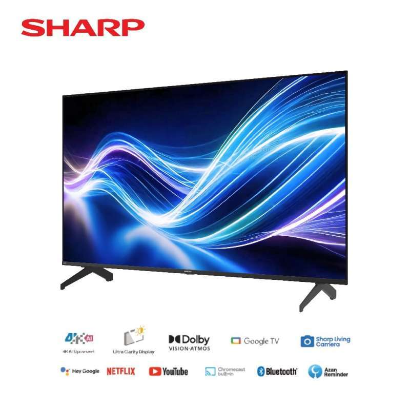 Sharp 55 inch LED Smart Gooogle TV 4K QLED 4TC55HL6500I