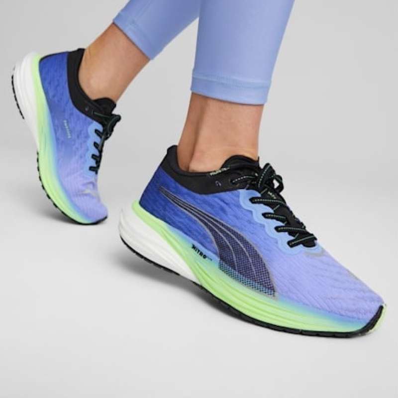 PUMA Sepatu Lari Deviate Nitro Wn Royal Sapphire-Elektr 376855 10