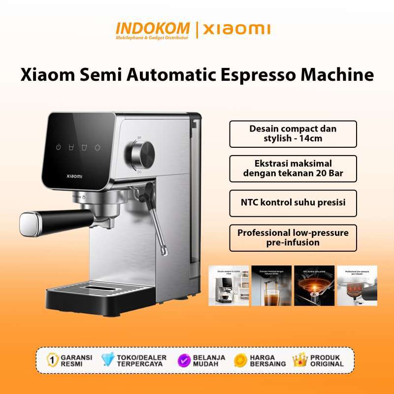 Jual Xiaomi Semi Automatic Espresso Machine - Mesin Kopi Espresso Semi ...