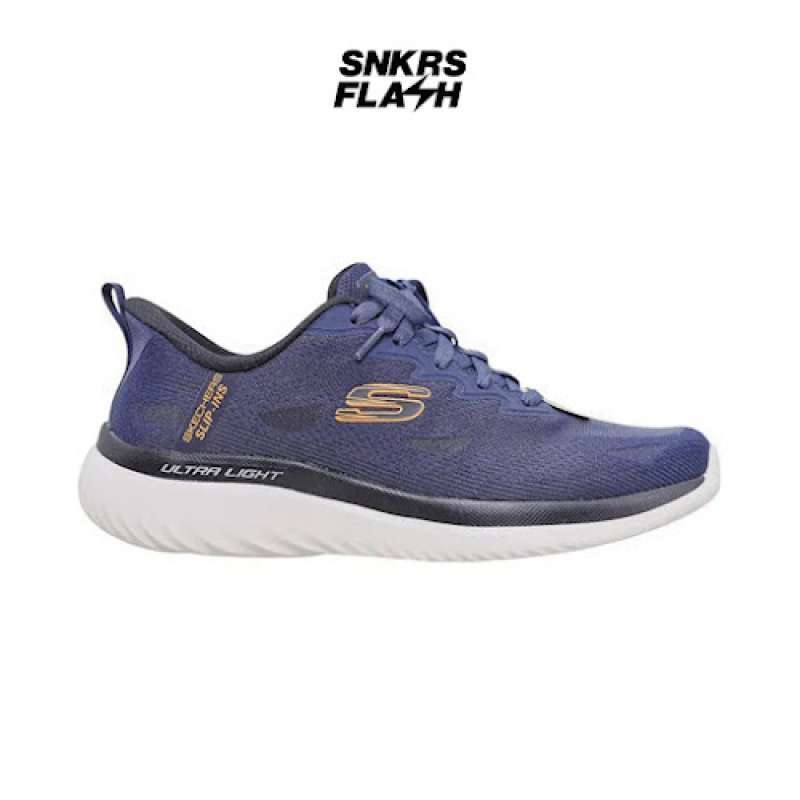 Sepatu Training Pria SKECHERS Sport Bounder Navy 233030NVO