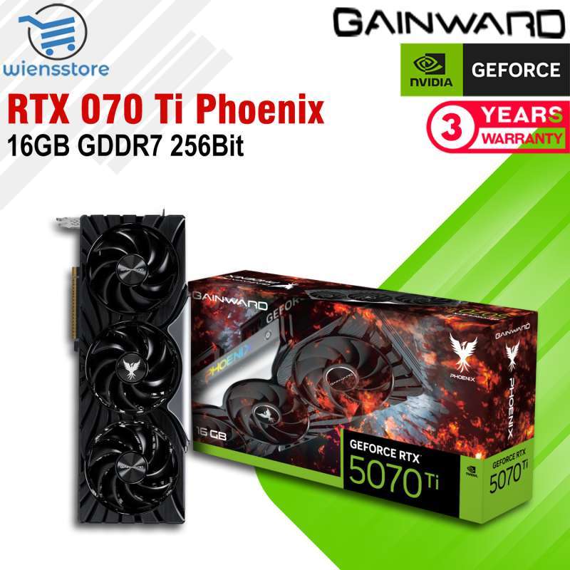 グラフィックボード・グラボ・ビデオカード GAINWARD GeForce RTX 5070Ti PHOENIX Amazon | GAINWARD RTX 5070Ti PHOENIX 16GB GDDR7 256bit 3-DP