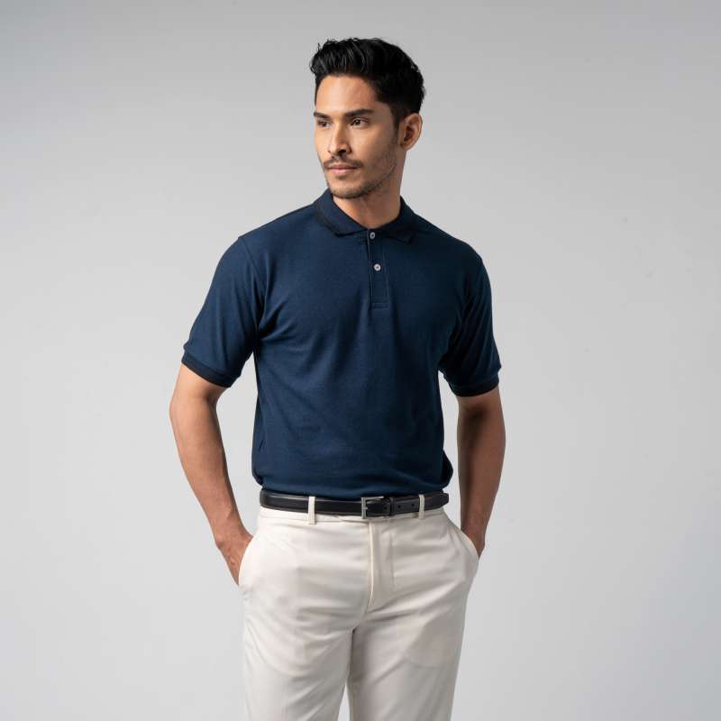 Promo Vengoz Polo Shirt Pria Premium Mens Twin Tipped Polo Shirt
