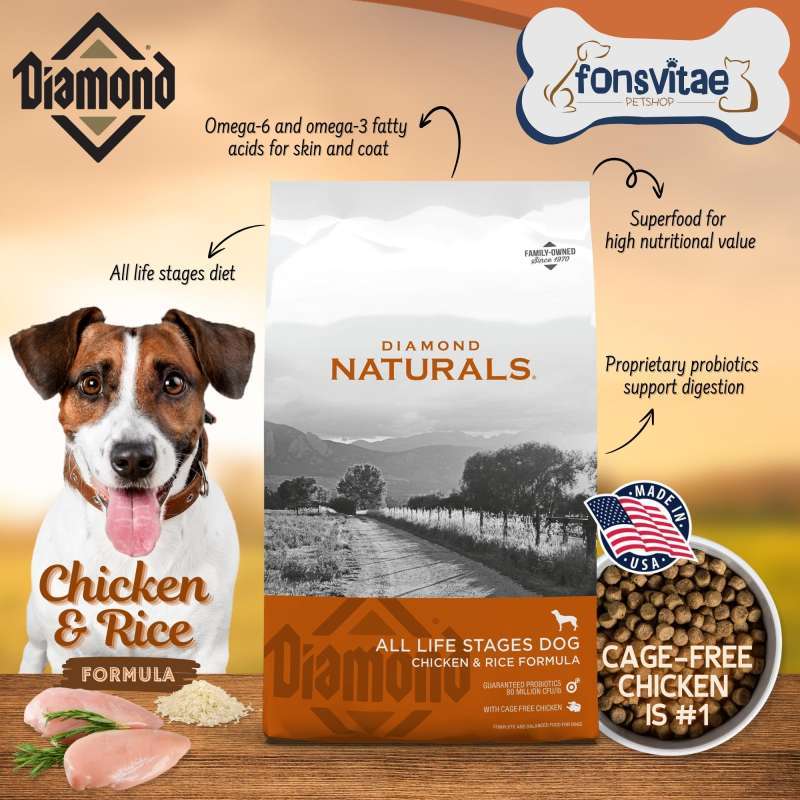 Rice Formula Diamond All Life Stages Diamond Naturals ALL LIFE