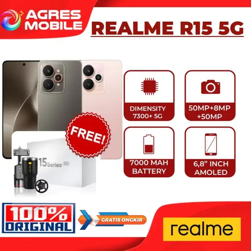 Real Me R15 Jual Realme R15 5g 8gb 256gb - Garansi Resmi Realme Di Seller Agres ...