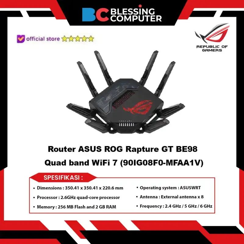 Daftar Harga Rog Wireless Router 🔥 Original & Spesifikasi Lengkap Juli 2026