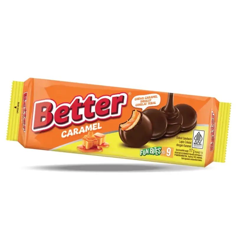 Jual Biskuit Better Caramel Fun Bites Big Pack Di Seller Mayora ...