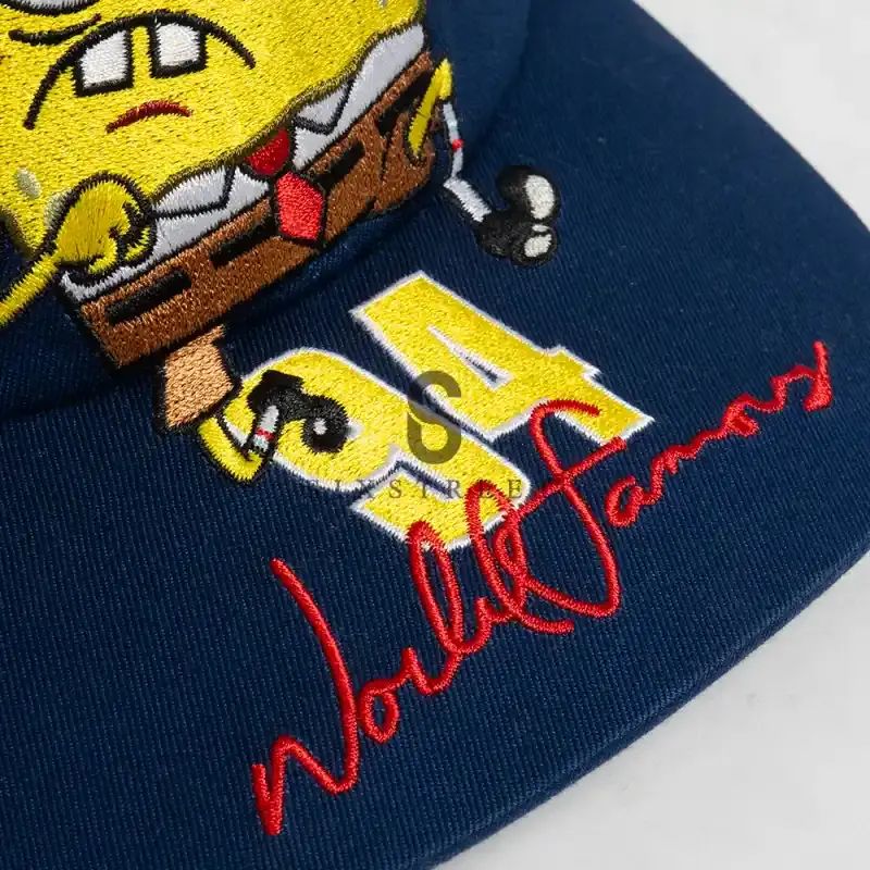 Jual Supreme Cap Spongebob X Jeff Hamilton Mesh Back 6 Panel Navy