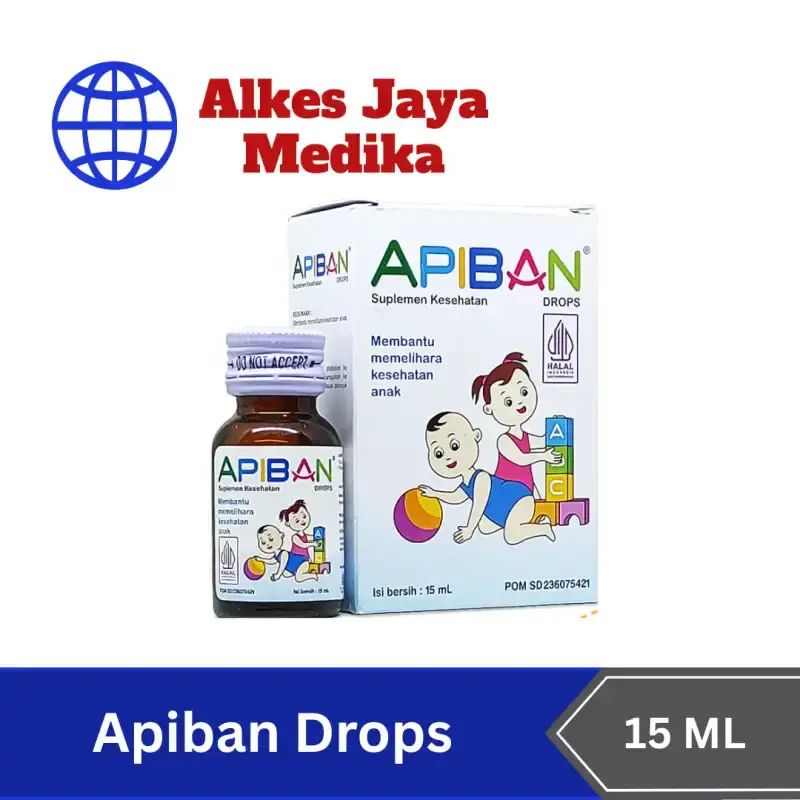 Jual Apiban Drops 15 Ml - Suplemen Kesehatan Bayi Di Seller Alkes Jaya ...