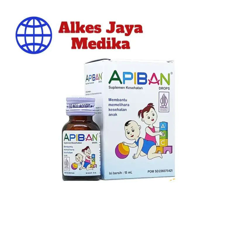 Jual Apiban Drops 15 Ml - Suplemen Kesehatan Bayi Di Seller Alkes Jaya ...