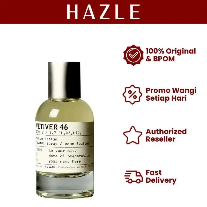 Jual Le Labo Vetiver 46 Unisex Edp 50 Ml Di Seller Hazle - Lemo