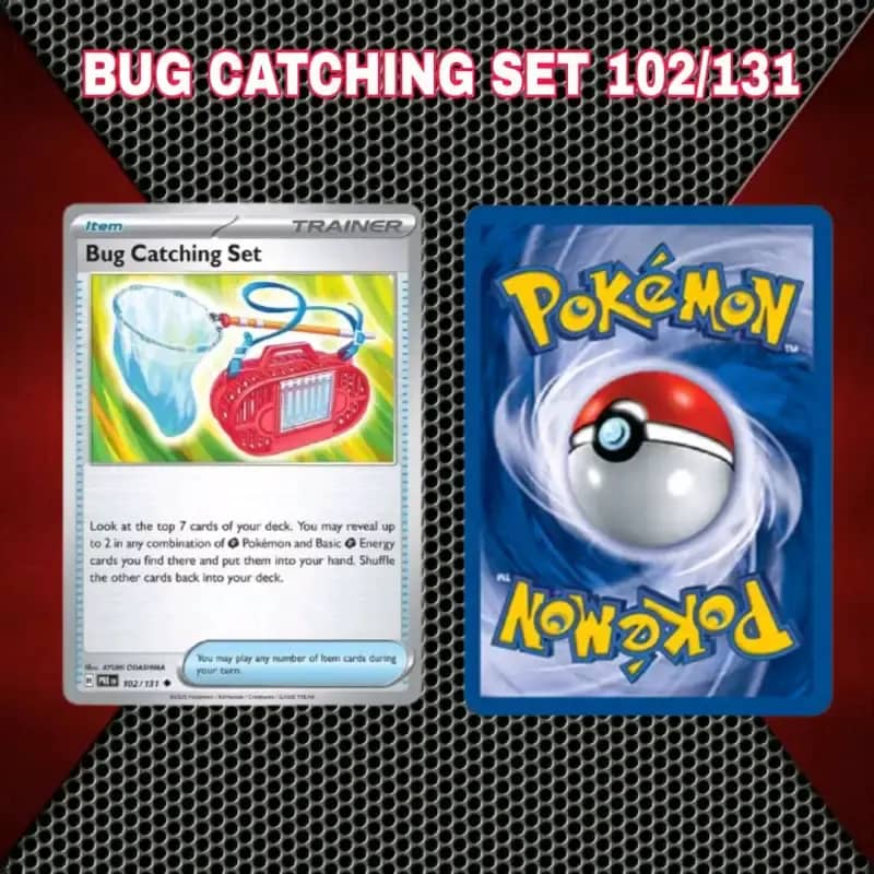 Promo Pokmon Kartu Tcg Japan Item-trainer Bug Catching Set 102/131 &  157/193 M2a Koleksi Terbaik Anda Item Unik Edisi Terbaru Rev Holo Diskon  20% Di Seller Pokejay - Pademangan Timur, Kota Jakarta Utara | Blibli