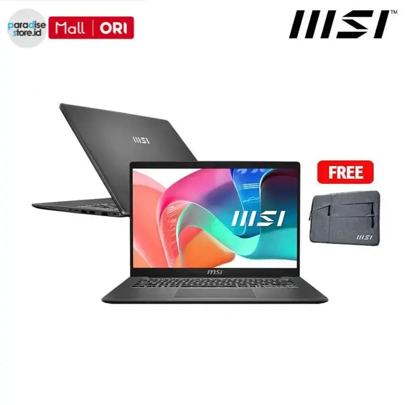Promo Msi Modern 14 F1mg 804 Core 7 150u/16gb/512gb Ssd/14 Fhd Ips