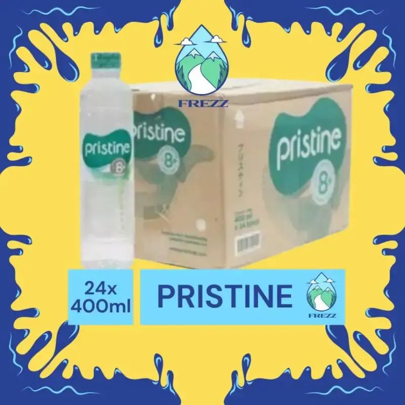 Promo [instant/sameday] Pristine Ph 8.6+ 400ml Isi 24 Botol – Air Minum ...