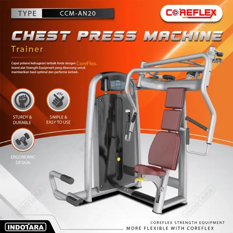 Jual Chest Press Machine 🔥 Original & Terlengkap 2026